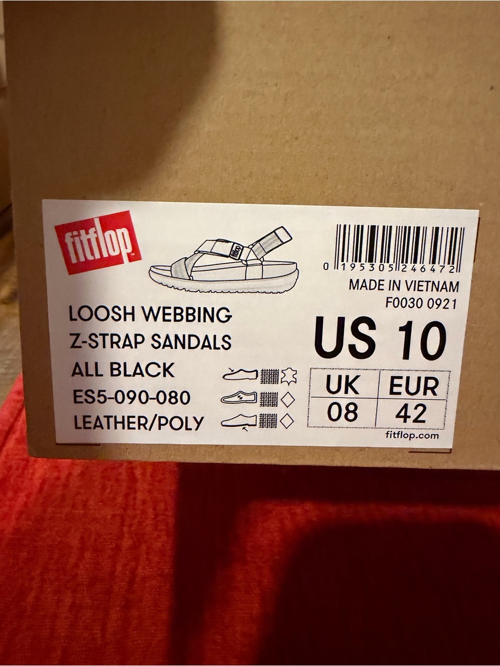 FitFlop Loosh Webbing Z-Strap Sandals - Picture 4 of 4